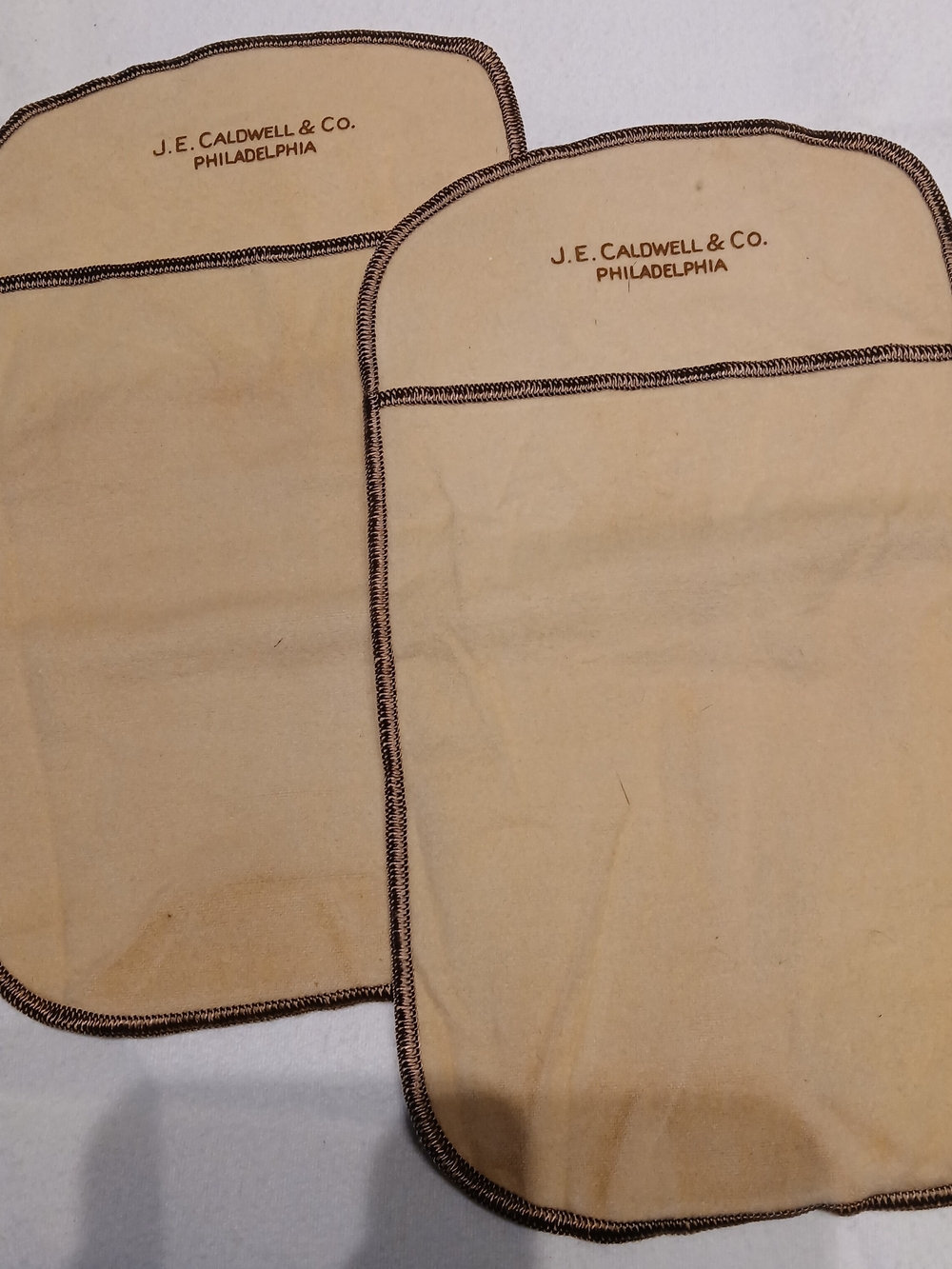 J. E. Caldwell Storage Pouches